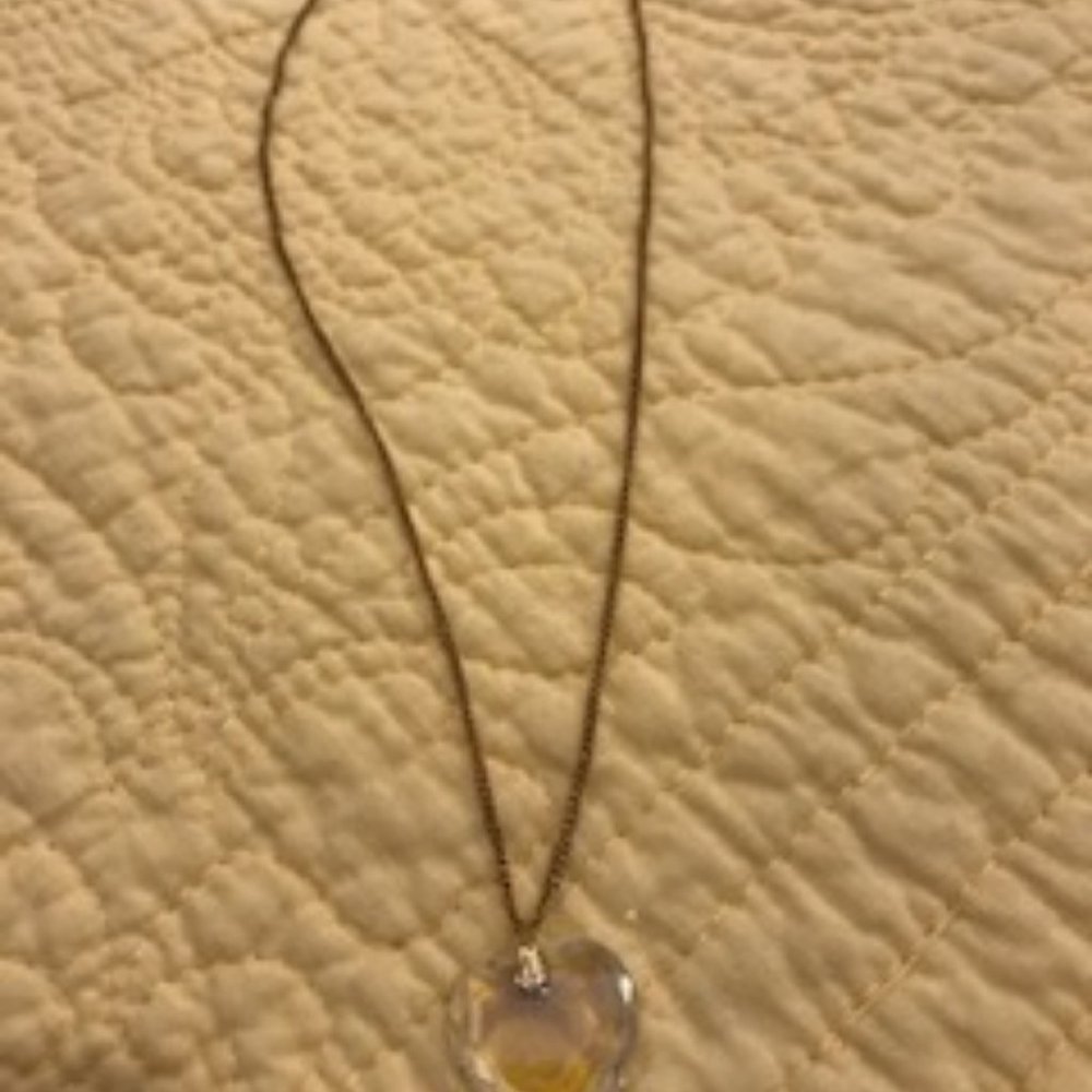I Initial necklace